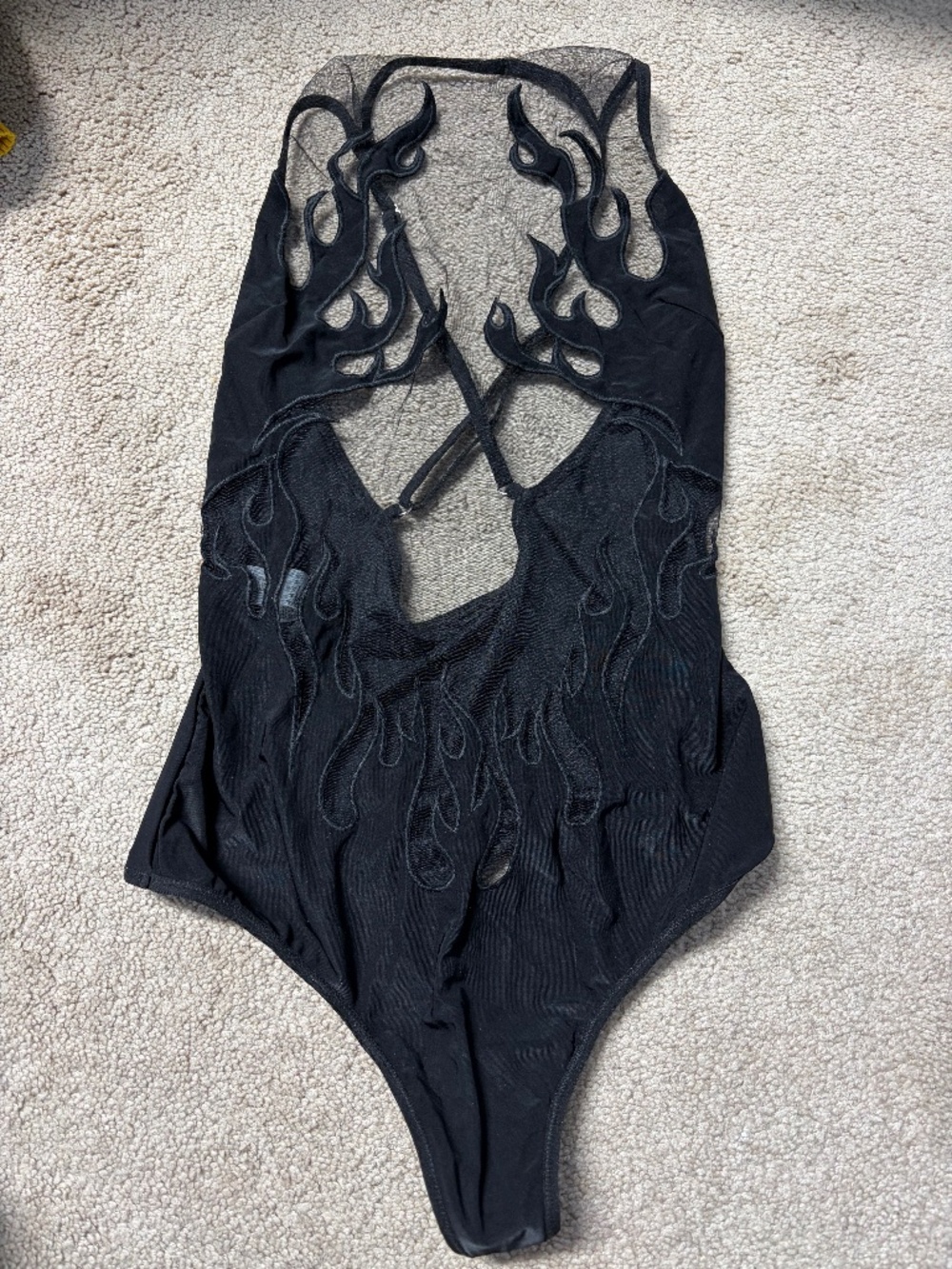 Smoke and mirrors body suit